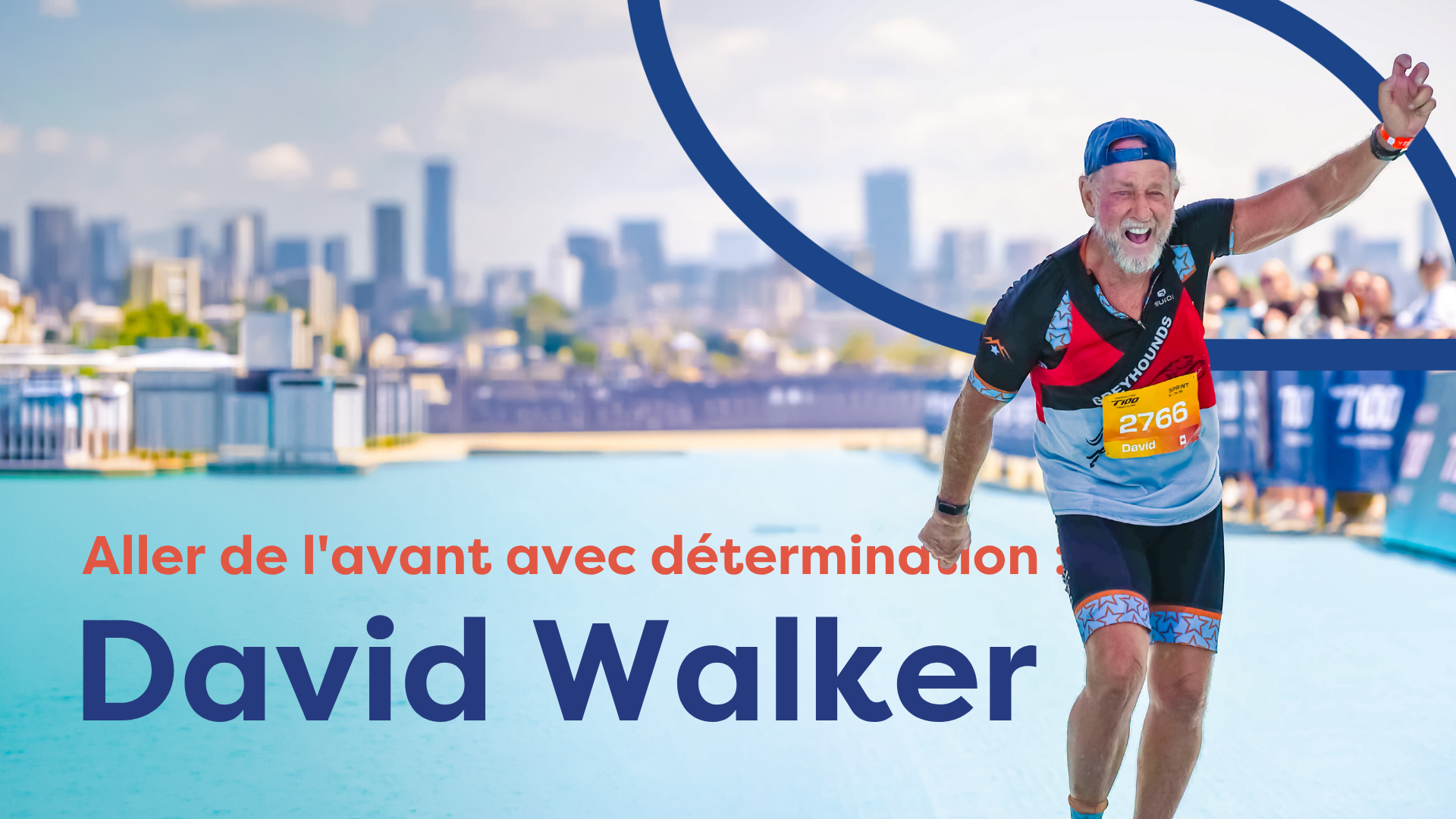 David Walker retourne au T100 Triathlon