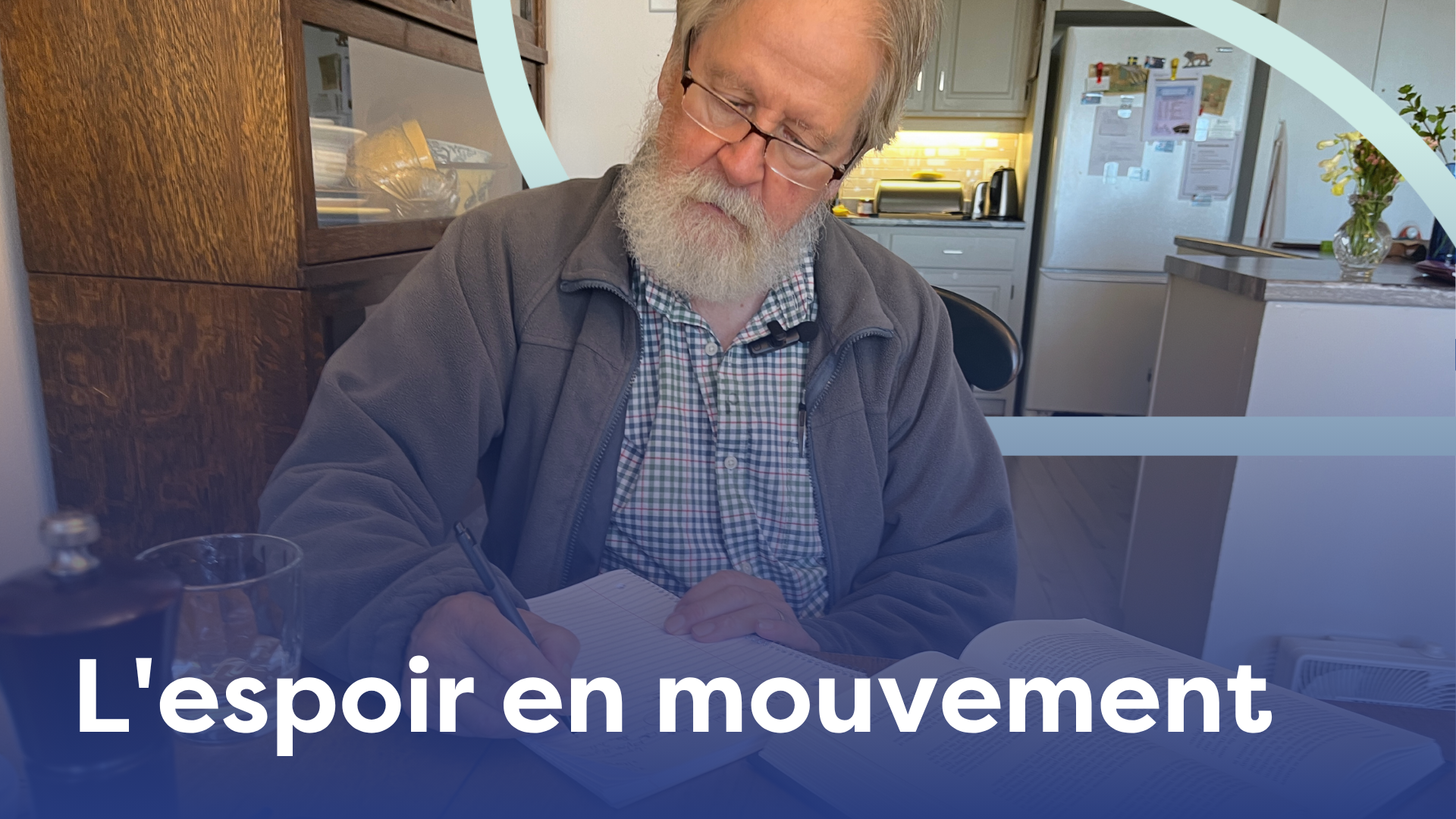 Dr. Robertson writing