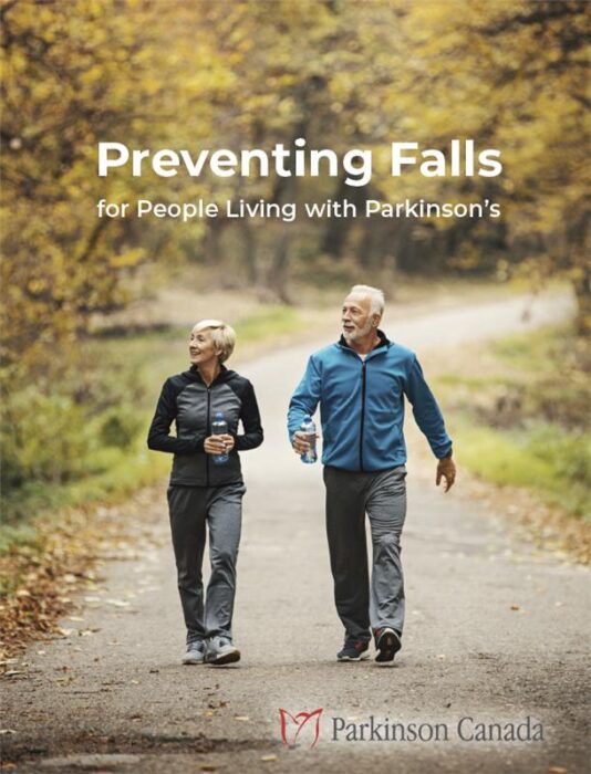 Book cover for Preventing Falls for People Living with Parkinson's