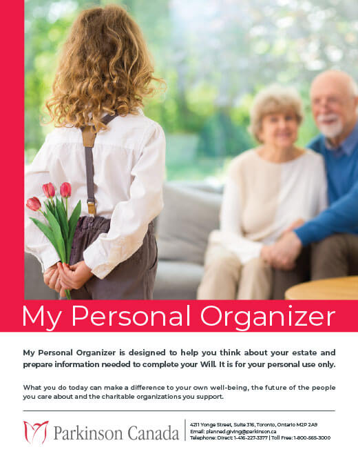 "My Personal Organizer" will planning guide